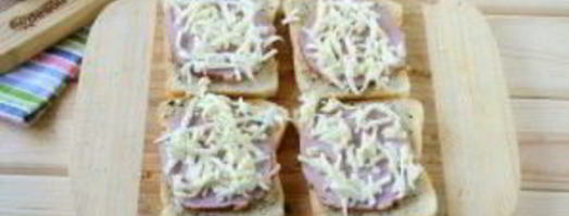 гармошка из бутербродов. Шаг 5