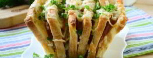 гармошка из бутербродов. Шаг 9