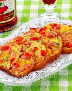 Горячие бутерброды Деревенский завтрак