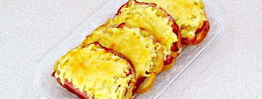 горячие бутерброды с ананасом. Шаг 12