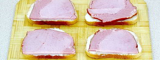 горячие бутерброды с ананасом. Шаг 7