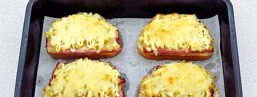 горячие бутерброды с ананасом. Шаг 11