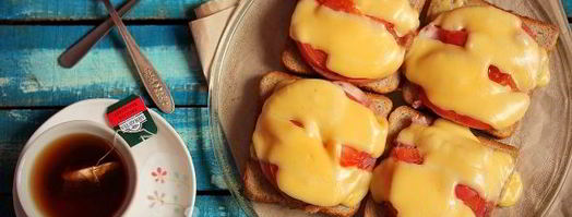 горячие бутерброды с колбасой в микроволновке. Шаг 8