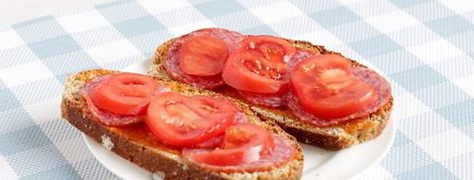 горячие бутерброды с колбасой. Шаг 8