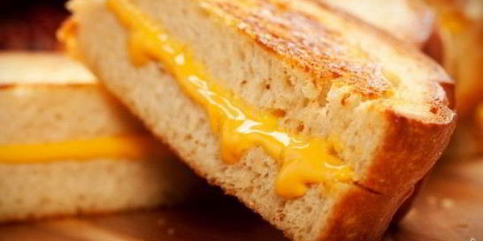 Горячие бутерброды с сыром