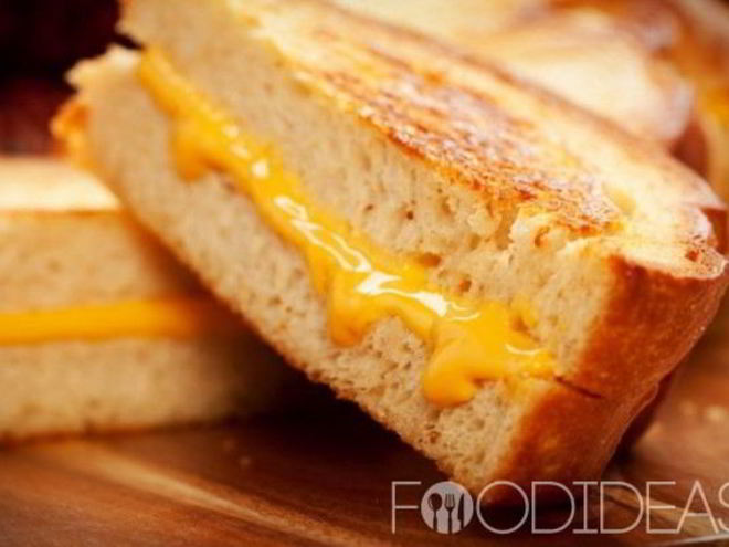 Рецепт горячих бутербродов с сыром