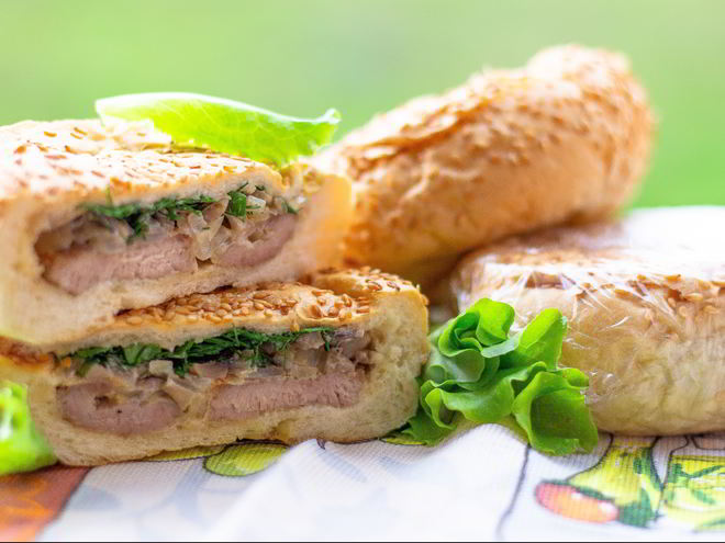 Рецепт походного бутерброда