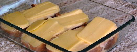 запеченные бутерброды с йогуртом и помидорами. Шаг 4