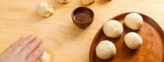 азербайджанские чебуреки с зеленью. Шаг 6