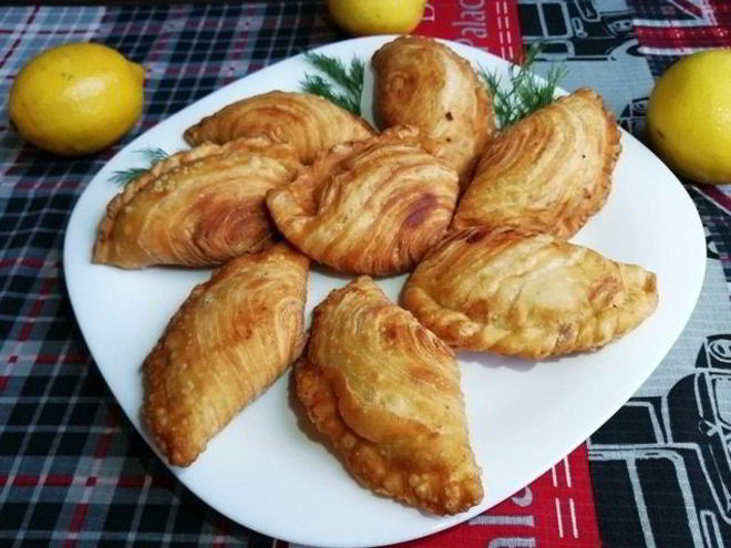 Рецепт азиатских чебуреков