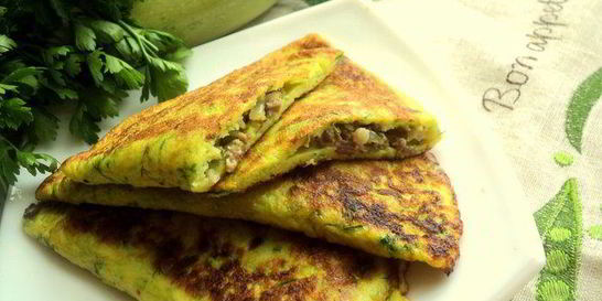 Чебуреки из кабачка