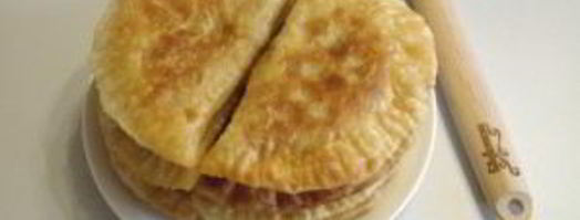 чебуреки из слоеного бездрожжевого теста. Шаг 10