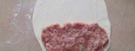 чебуреки из слоеного теста. Шаг 10