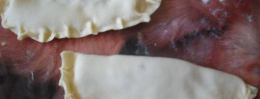 чебуреки из заварного теста. Шаг 7