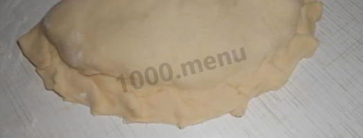 чебуреки хрустящие без усилий. Шаг 14