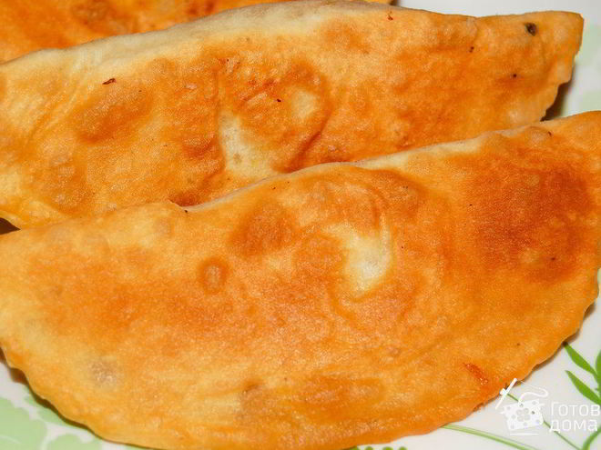 Рецепт чебуреков с капустой