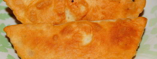 чебуреки с капустой. Шаг 5