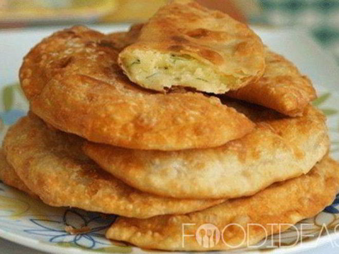 Рецепт чебуреков с картошкой