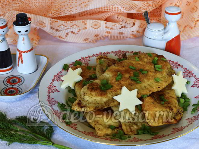 Рецепт чебуреков с мясом и сыром