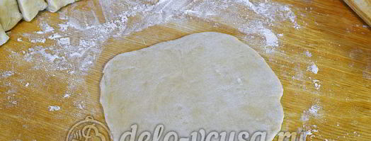 чебуреки с мясом и сыром. Шаг 11