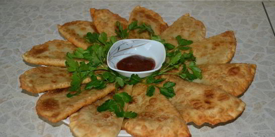 Чебуреки с сочной начинкой