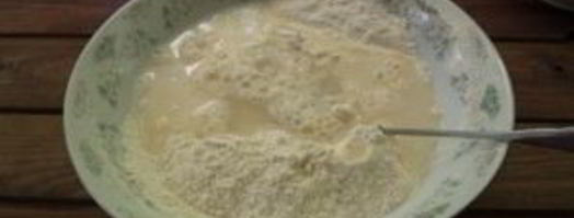 чебуреки с творогом и зеленью. Шаг 3