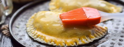 чебуреки в духовке. Шаг 8