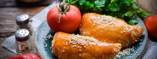 чебуреки в духовке. Шаг 9