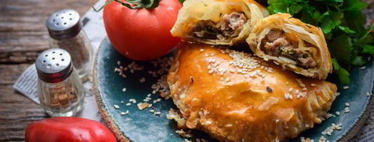 чебуреки в духовке. Шаг 10