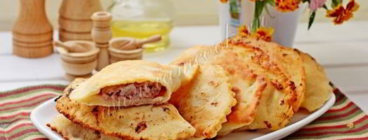 домашние чебуреки на кефире. Шаг 15