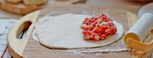 домашние чебуреки на кефире. Шаг 11