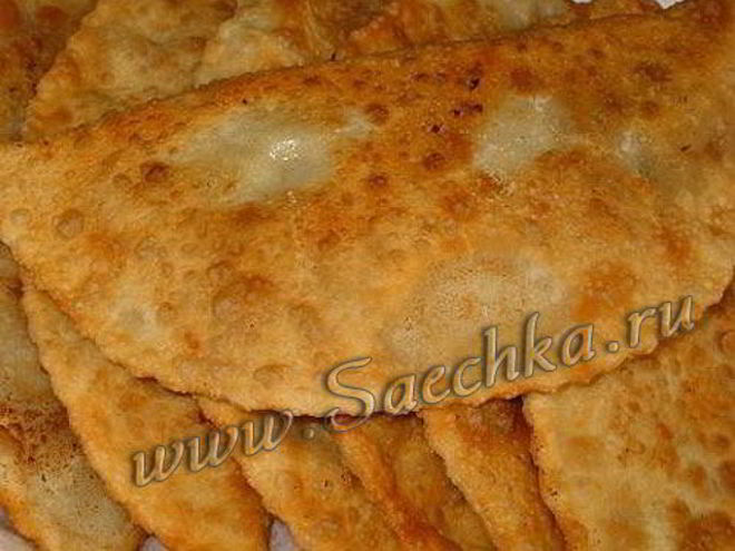 Рецепт домашних чебуреков