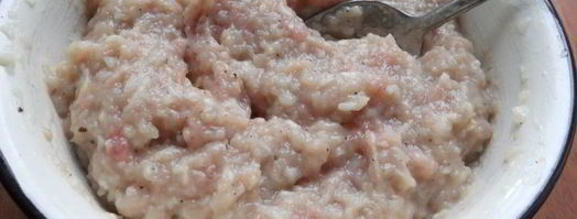 хрустящие чебуреки со смешанным фаршем. Шаг 6