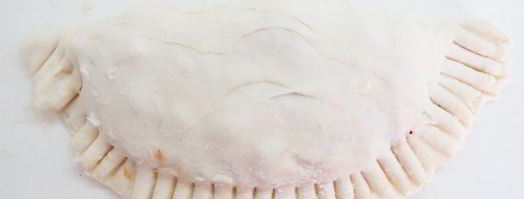 постные чебуреки с картофелем и грибами. Шаг 9