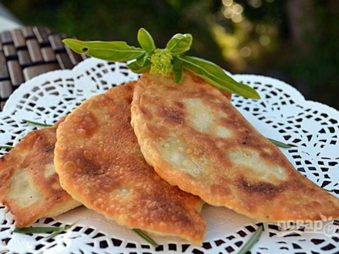 Рецепт сочных чебуреков