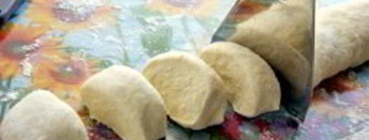 тесто для чебуреков на кефире. Шаг 7