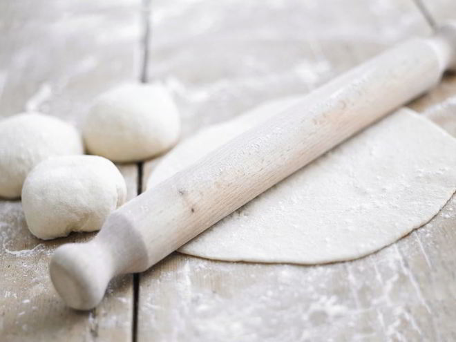 Рецепт теста для чебуреков на кипятке