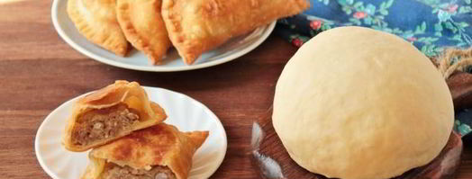 тесто для чебуреков на сметане. Шаг 11