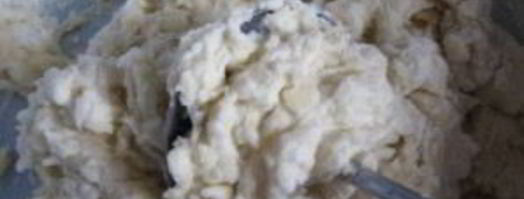 тесто постное для чебуреков. Шаг 4