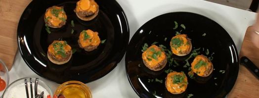 чизбургер из грибов. Шаг 5