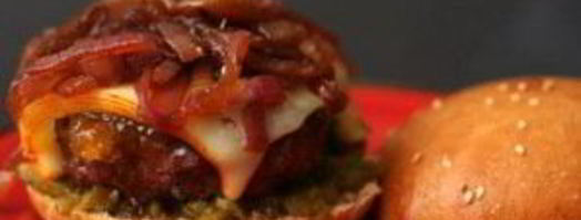 чизбургер с луковым джемом. Шаг 4