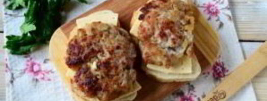 чизбургер во французском тосте. Шаг 5