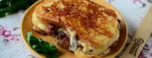 чизбургер во французском тосте. Шаг 11