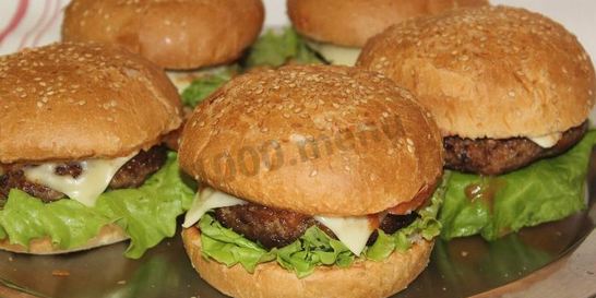 Чизбургеры из Макдоналдс