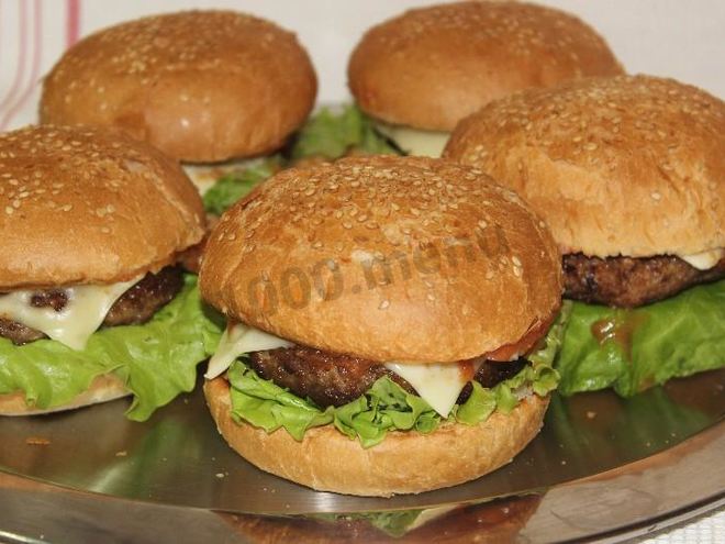 Рецепт чизбургеров из макдоналдс