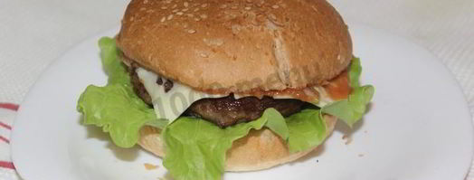 чизбургеры из макдоналдс. Шаг 6