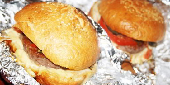 Домашние чизбургеры