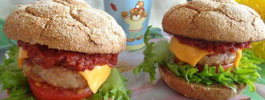 домашний чизбургер с соусом барбекю. Шаг 27