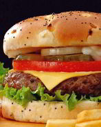 Домашний чизбургер с сыром