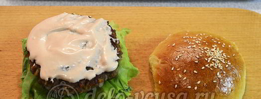 домашний чизбургер. Шаг 18